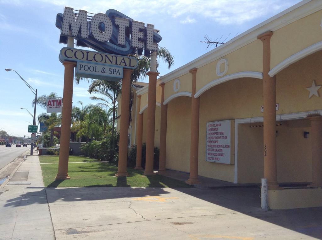 Colonial Pool & Spa Motel Long Beach Exterior photo
